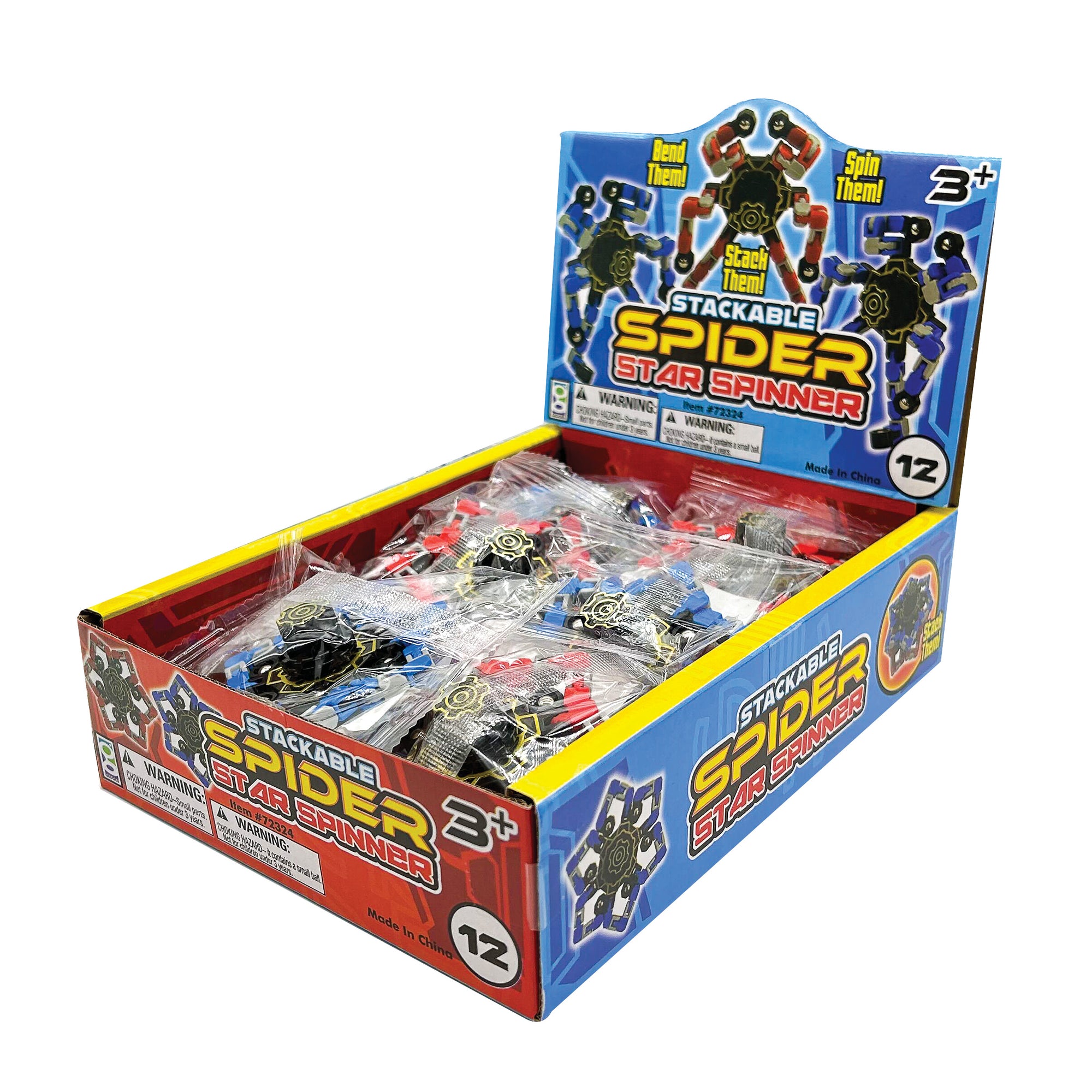 Stackable Spider Star Spinner