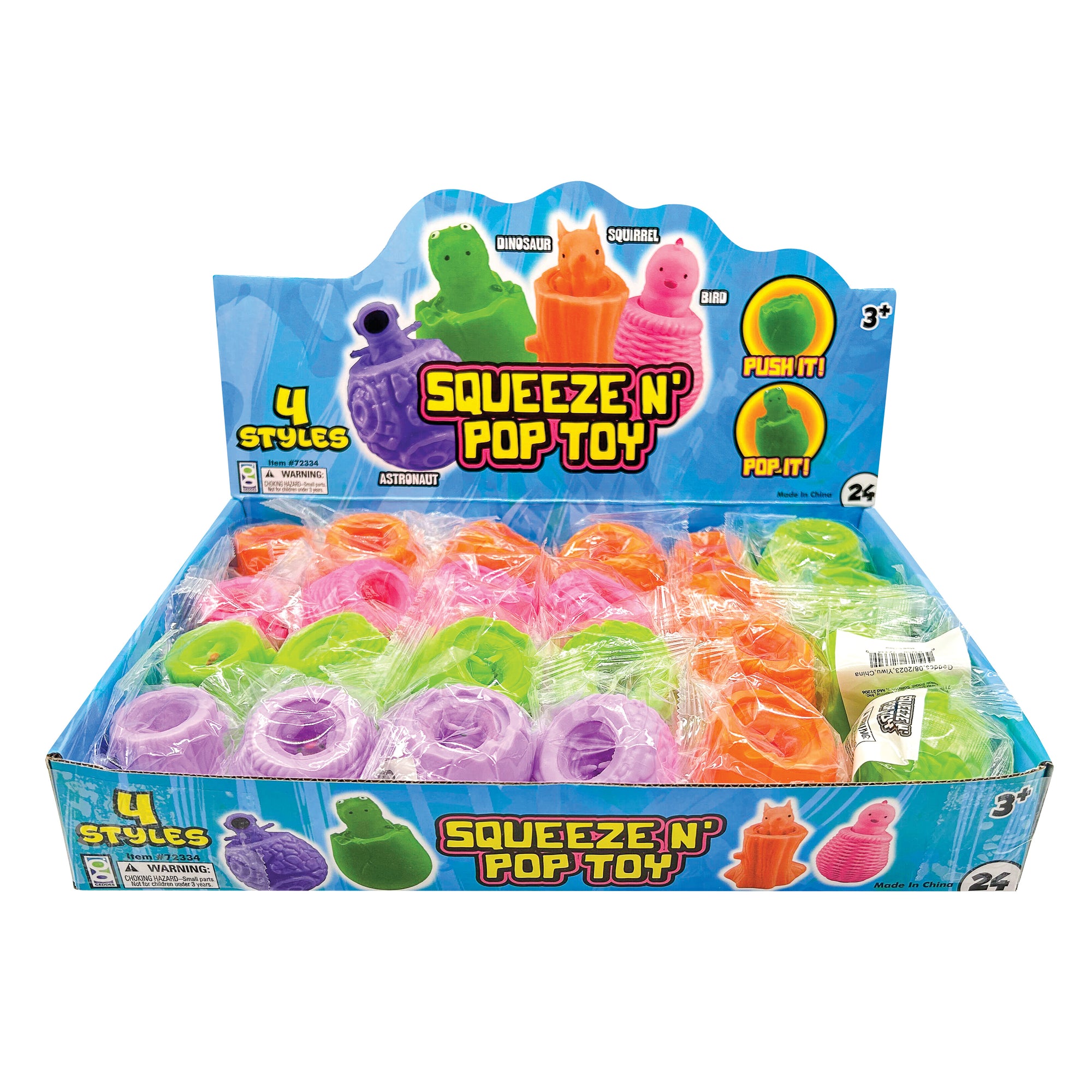 Squeeze ‘N’ Pop Toys