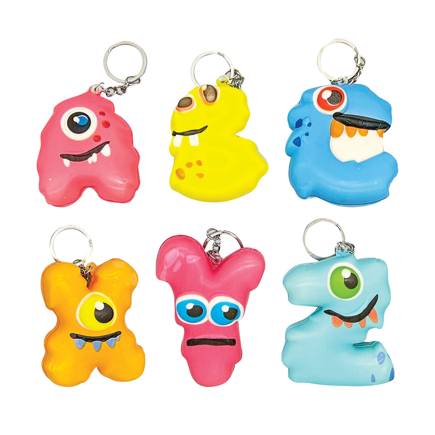 Squishy Alpha Monsters Backpack Buddies