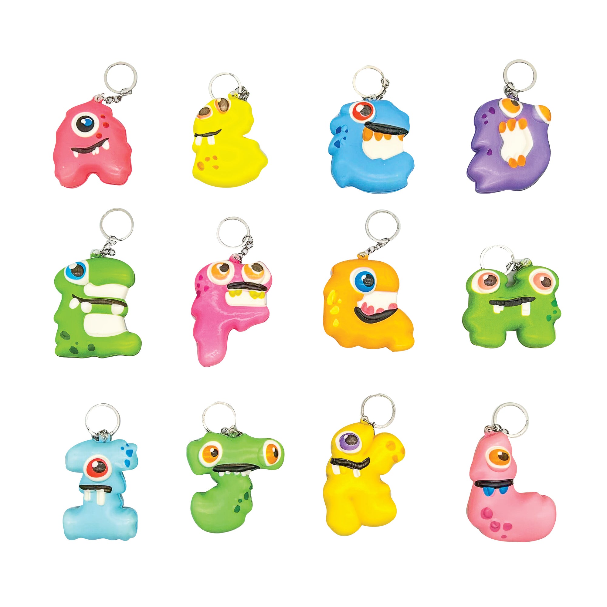 Squishy Alpha Monsters Backpack Buddies