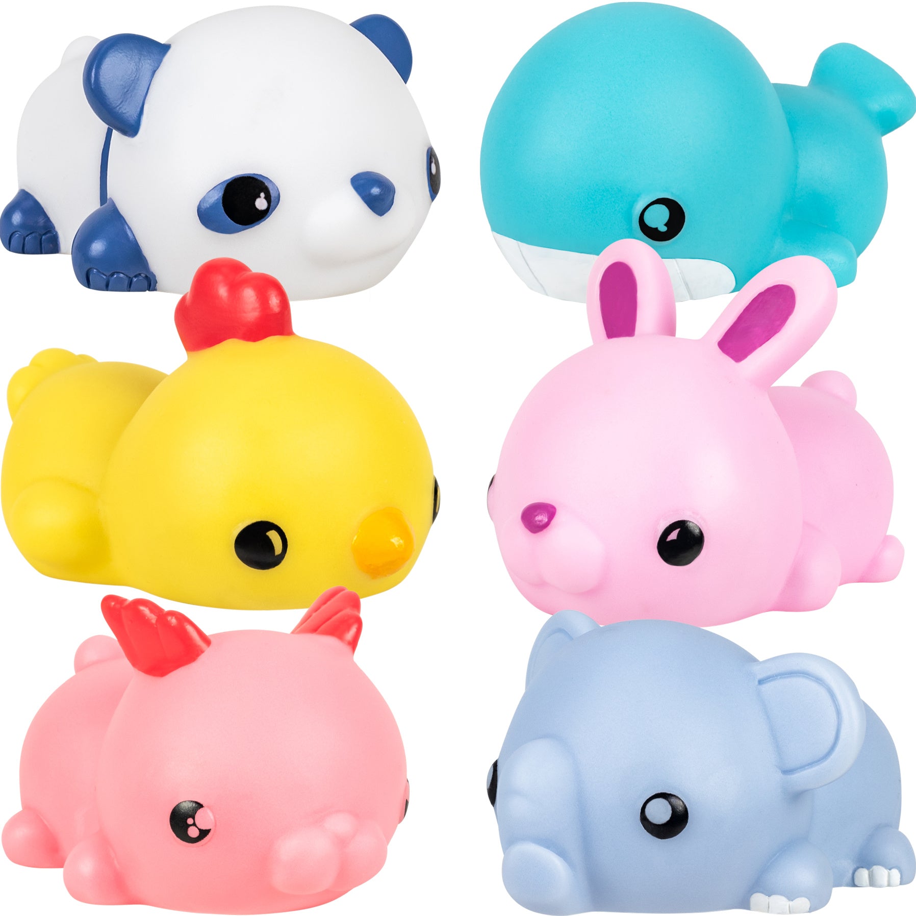 Kawaii Laydown Animals - 50 per bag