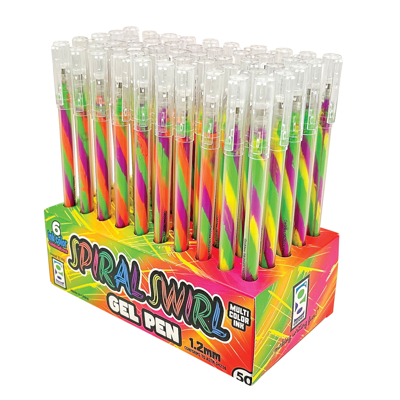 Spiral Swirl Gel Pens