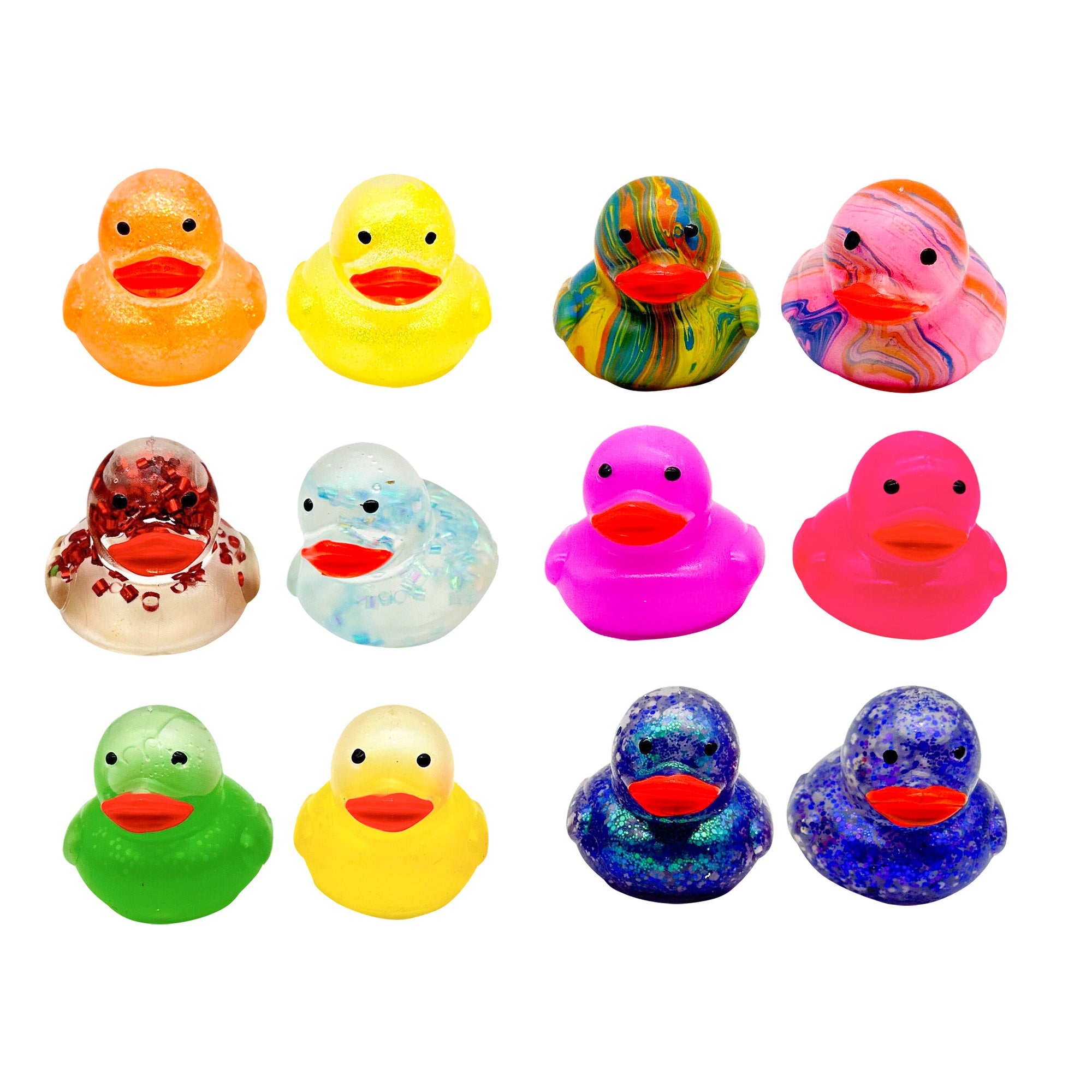 Gummy Ducky Collectible Squishy Toys - 12 per display