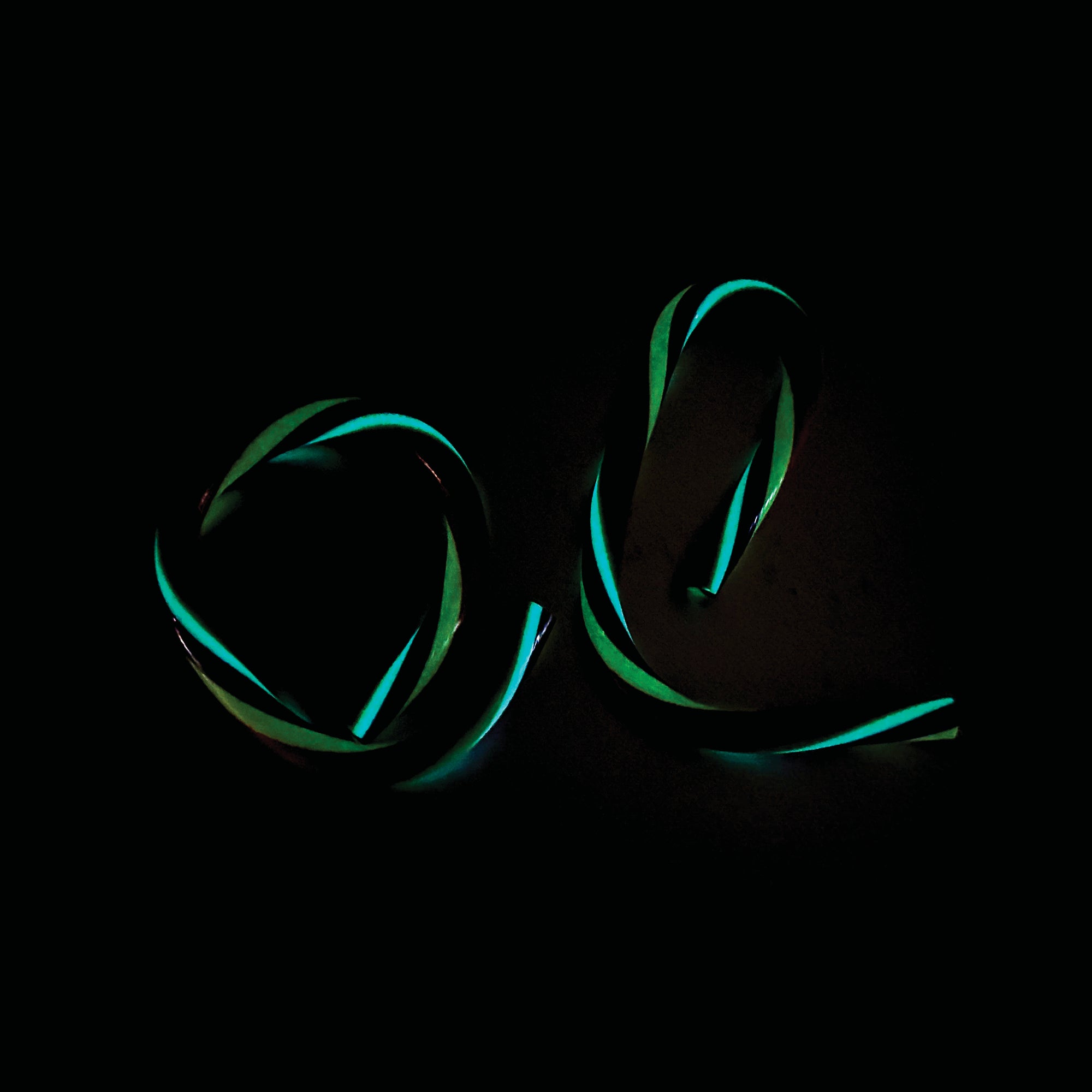 Rainbow Glow-in-the-Dark Noodle Fidget Toys