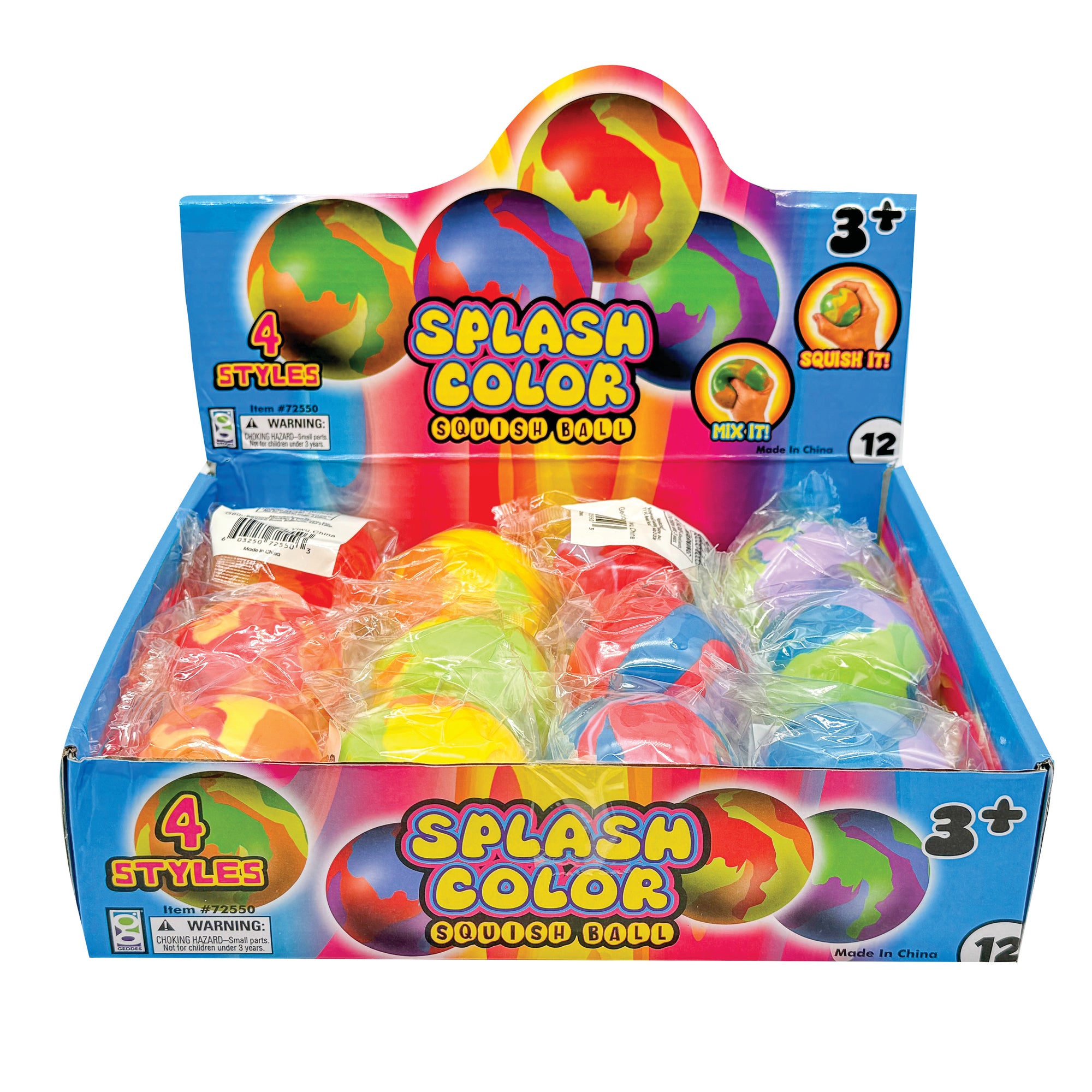 Splash Color Squish Balls