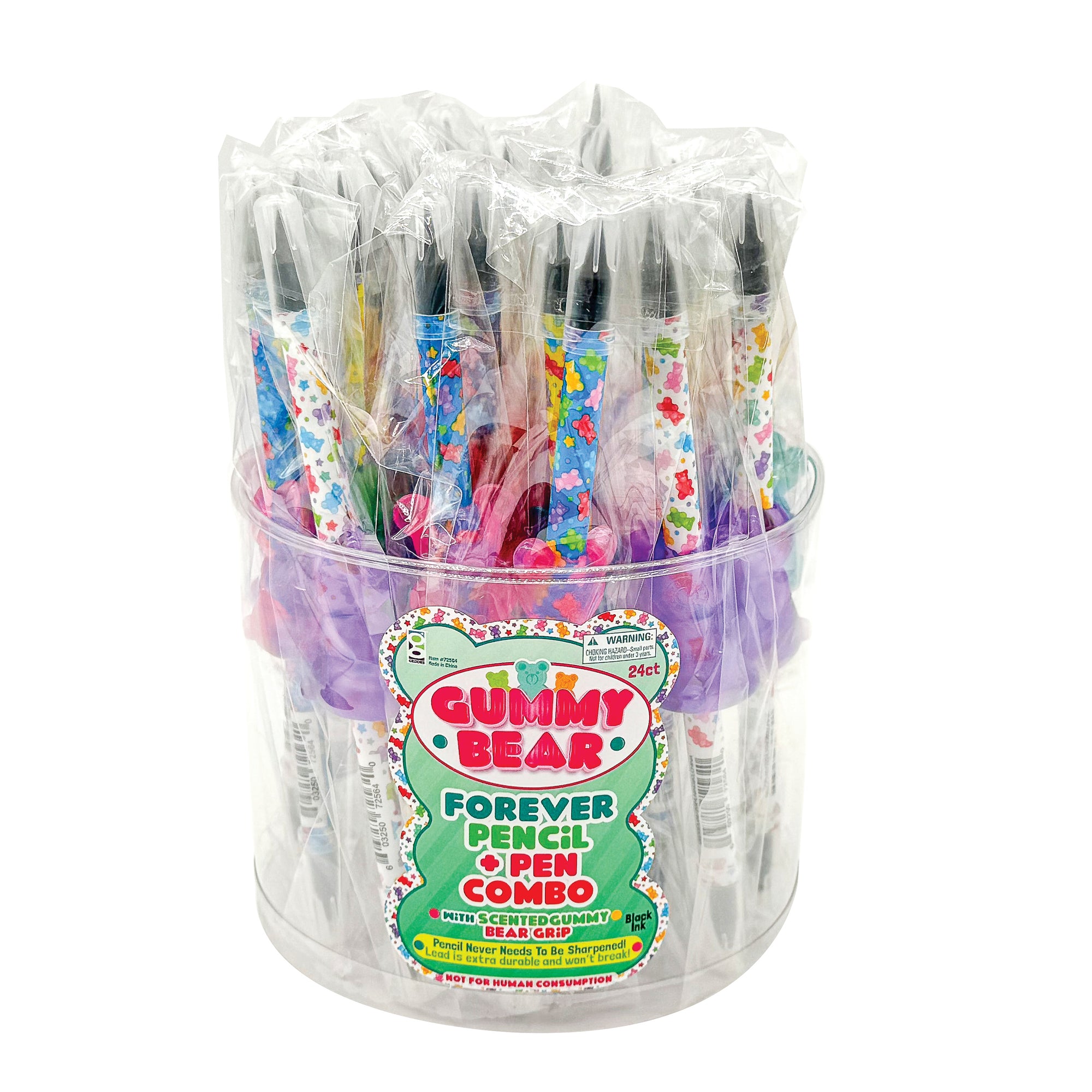 Gummy Bear Forever Pencil & Pen Combo w/scented Gummy Bear Grip