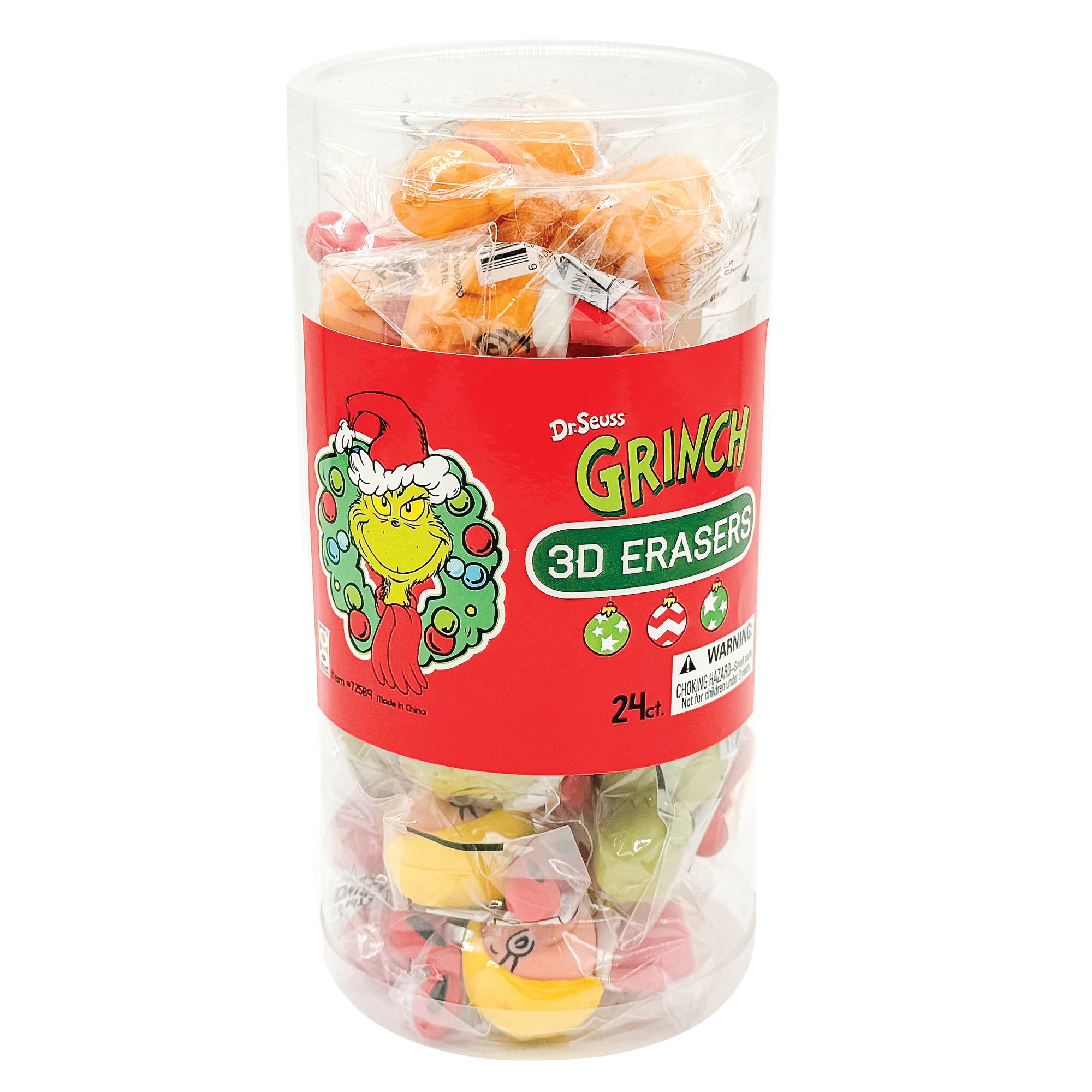 Dr. Seuss™ Grinch Desk Pet Erasers