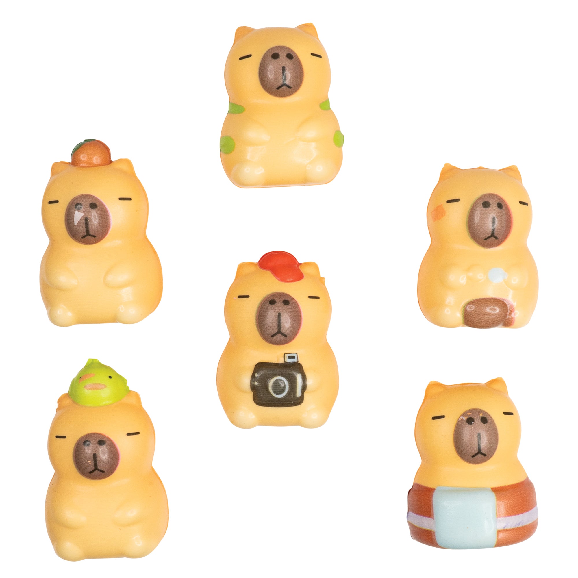 Mini Capybara Slowrise Toys - 12 per box