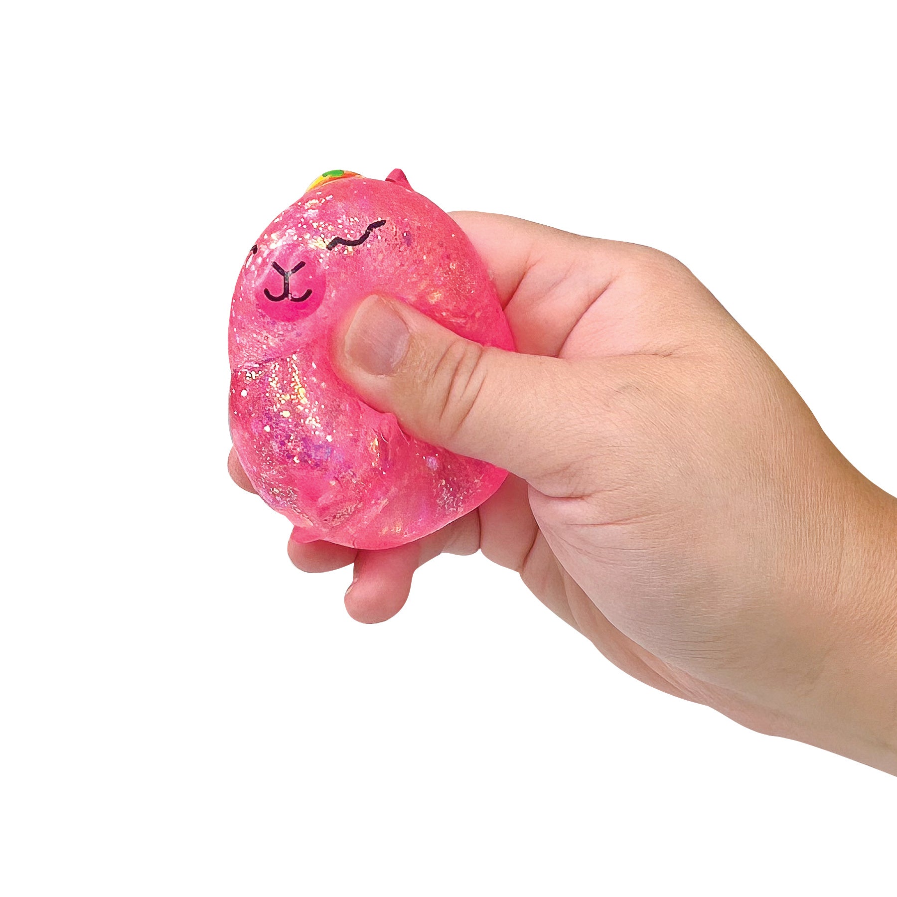 Capybara Glitter Squeeze Toys