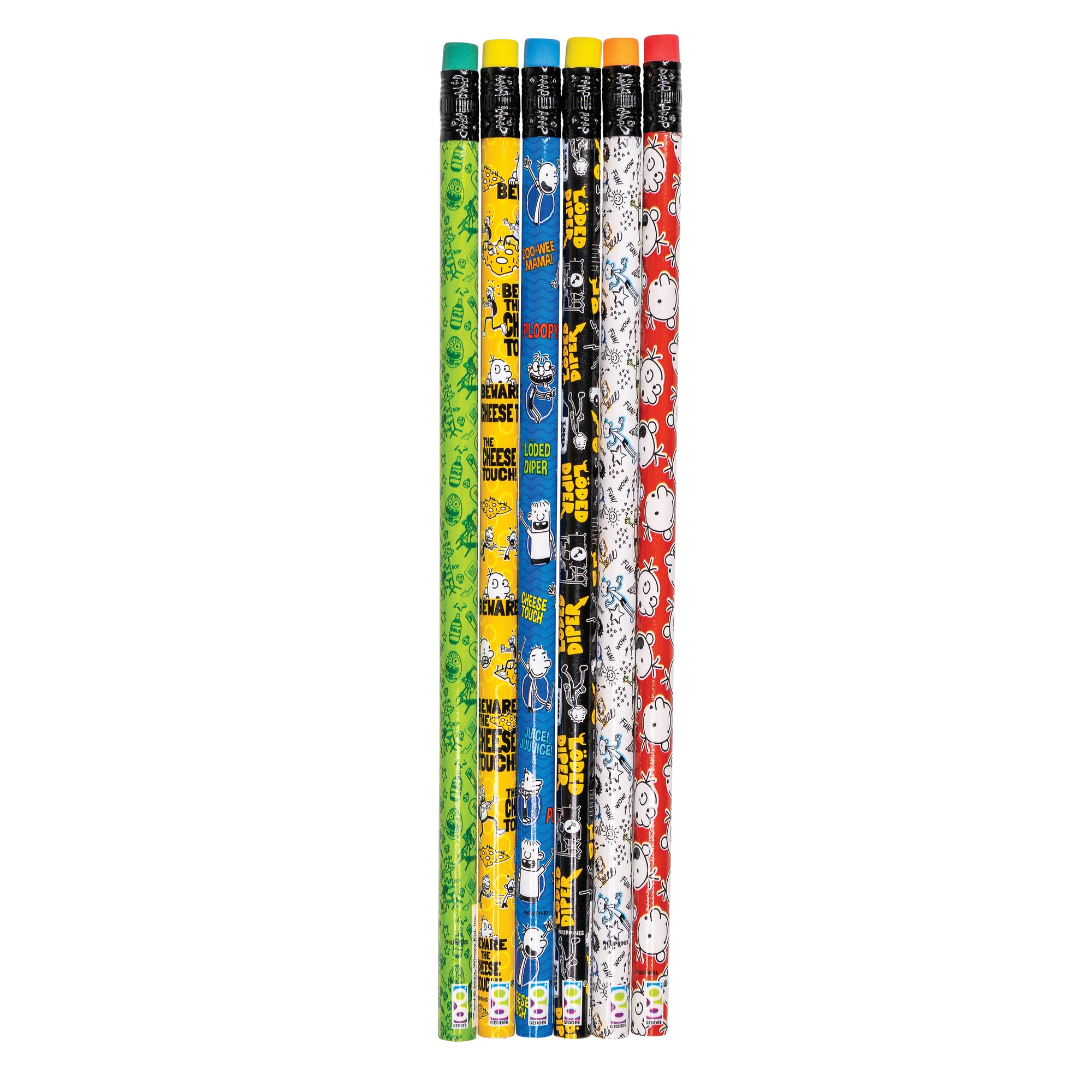 Diary of a Wimpy Kid Pencils - 72 per display