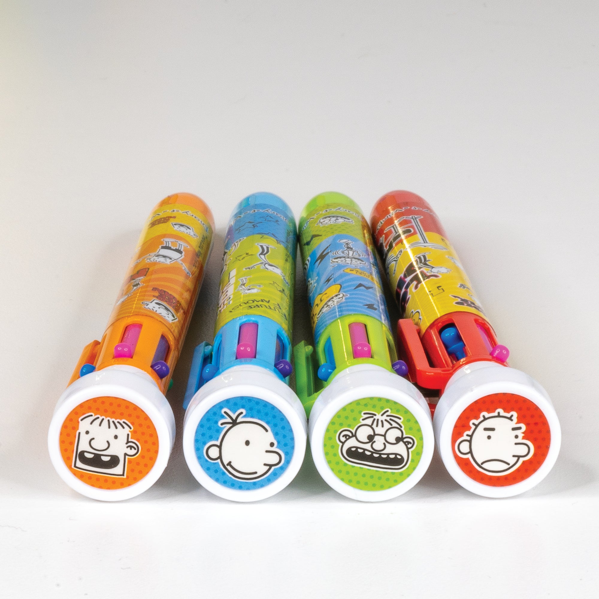 Diary of a Wimpy Kid 6-color Pen with Stamper