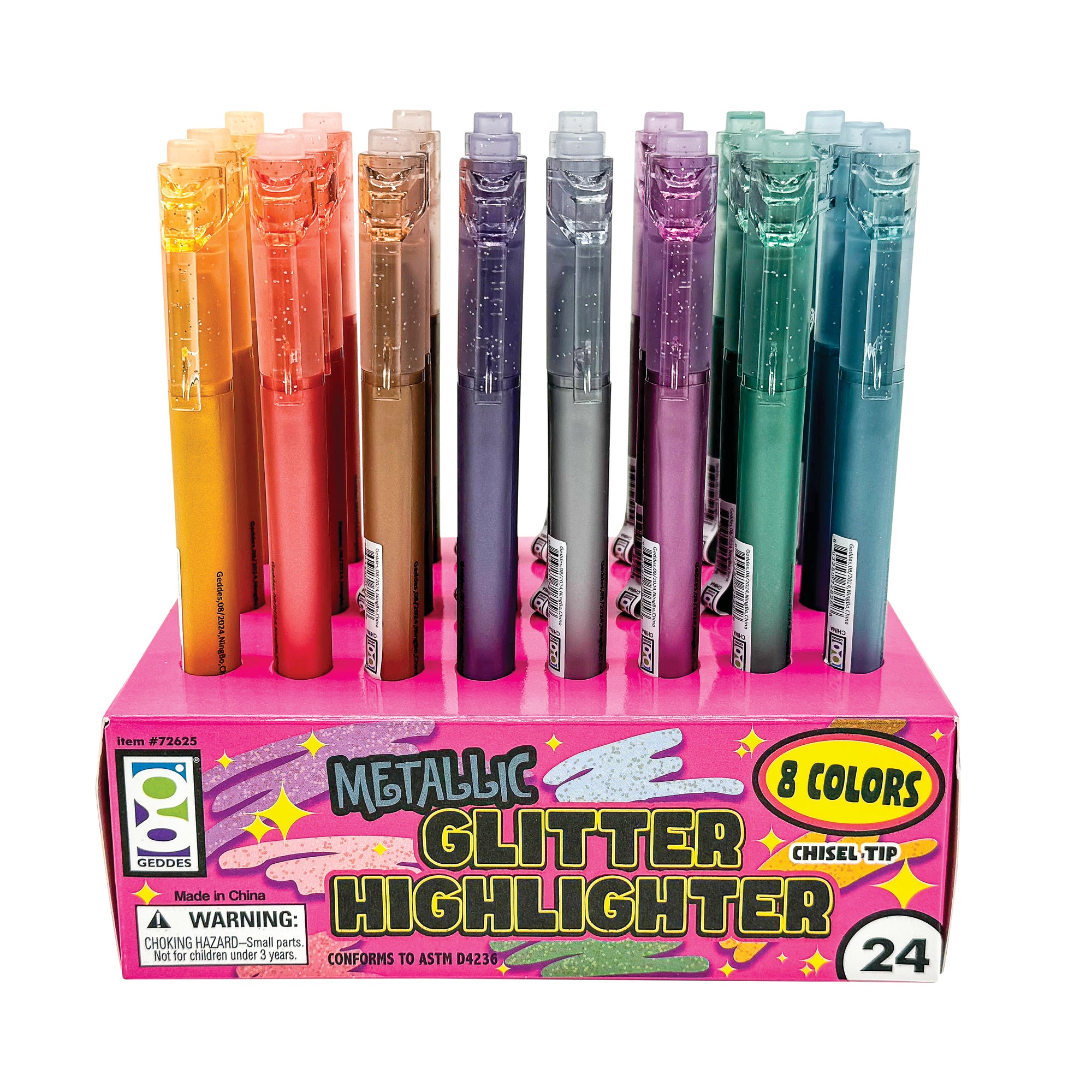 Metallic Glitter Highlighters