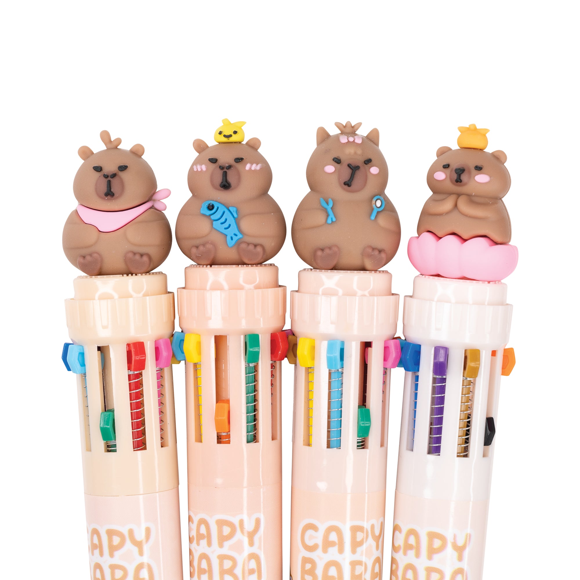 Capybara 10-color Pens - 12 per display