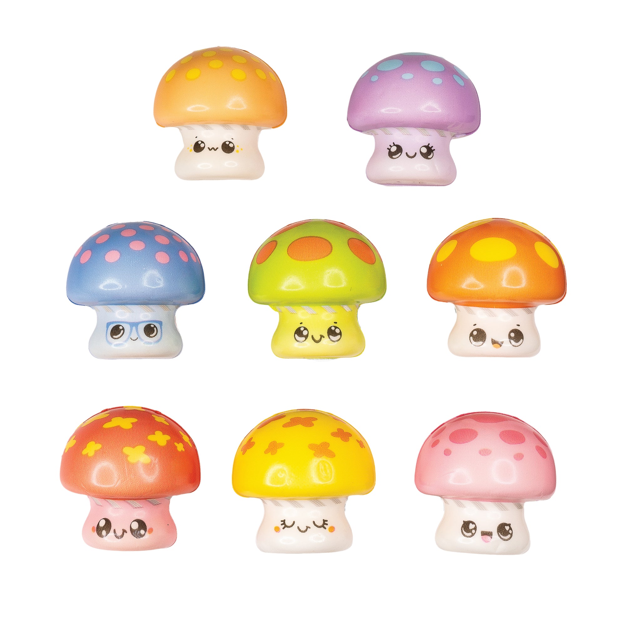 Squishy Shrooms Toys - 24 per bag