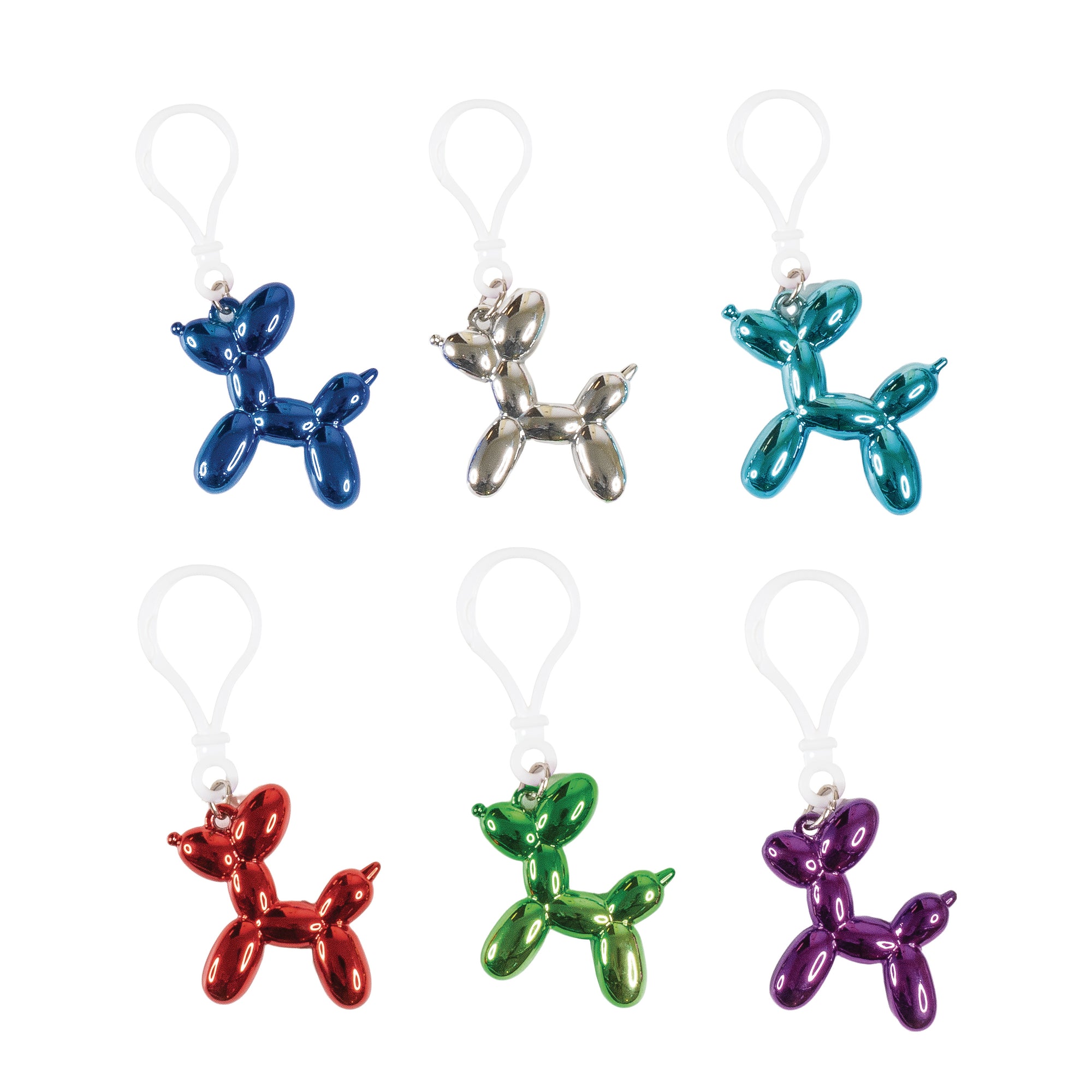 Balloon Dog Keychain - 24 per bag