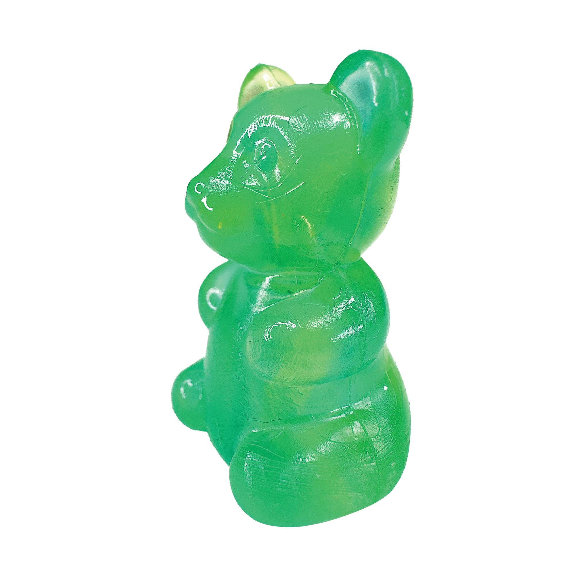 Scented 2-Color Gummy Bear Pencil Toppers - 24 per tub