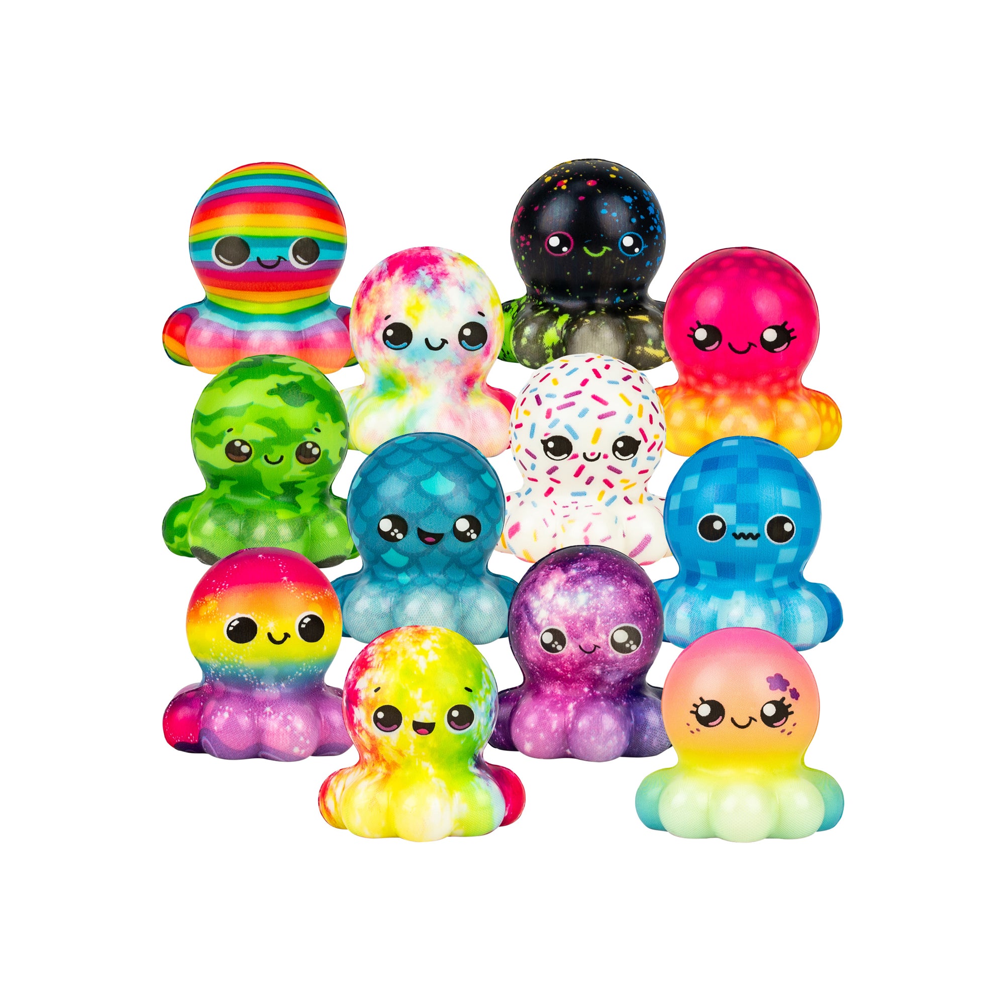 Squishy Octopus Toys - 50 per bag