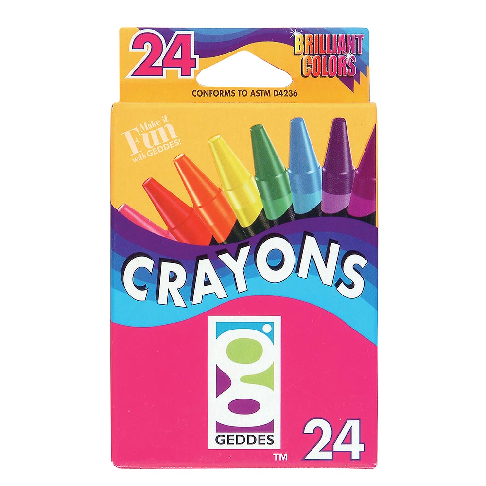 GEDDES 24-CT Crayon Pack