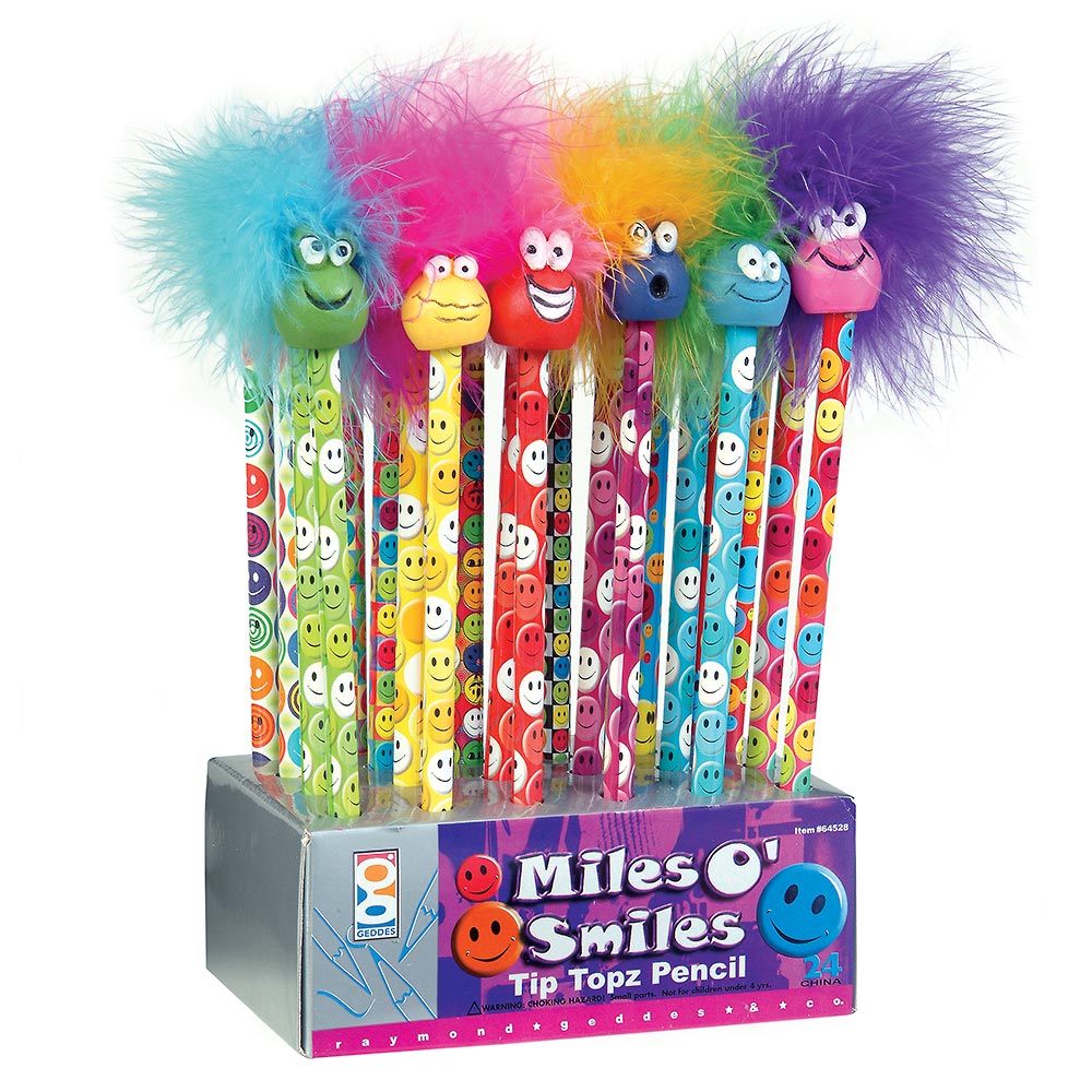 Miles O’ Smiles Tip Topz Pencils