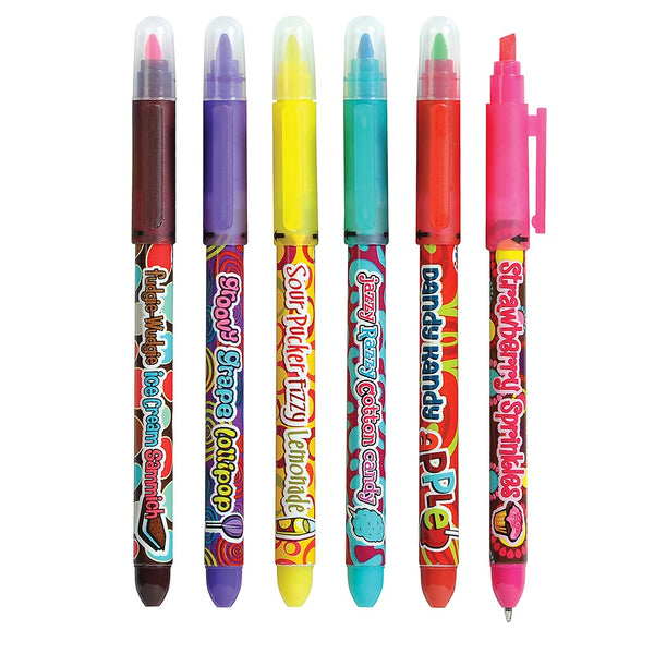 12pcs Candy Colored Highlighter Pens, Diy Student Doodling & Coloring Journal  Pens