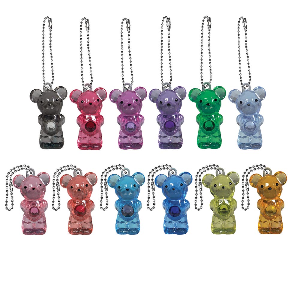 Birthstone Bears Key Chains