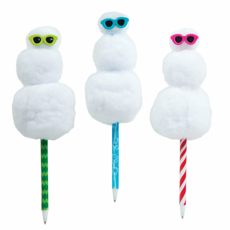 Squishy Snowman Pens