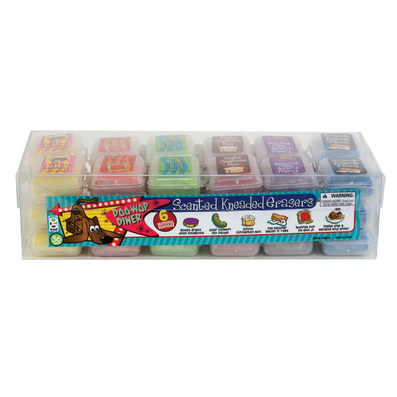 Geddes Snack Attack Scented Eraser - Set of 36 One-Size