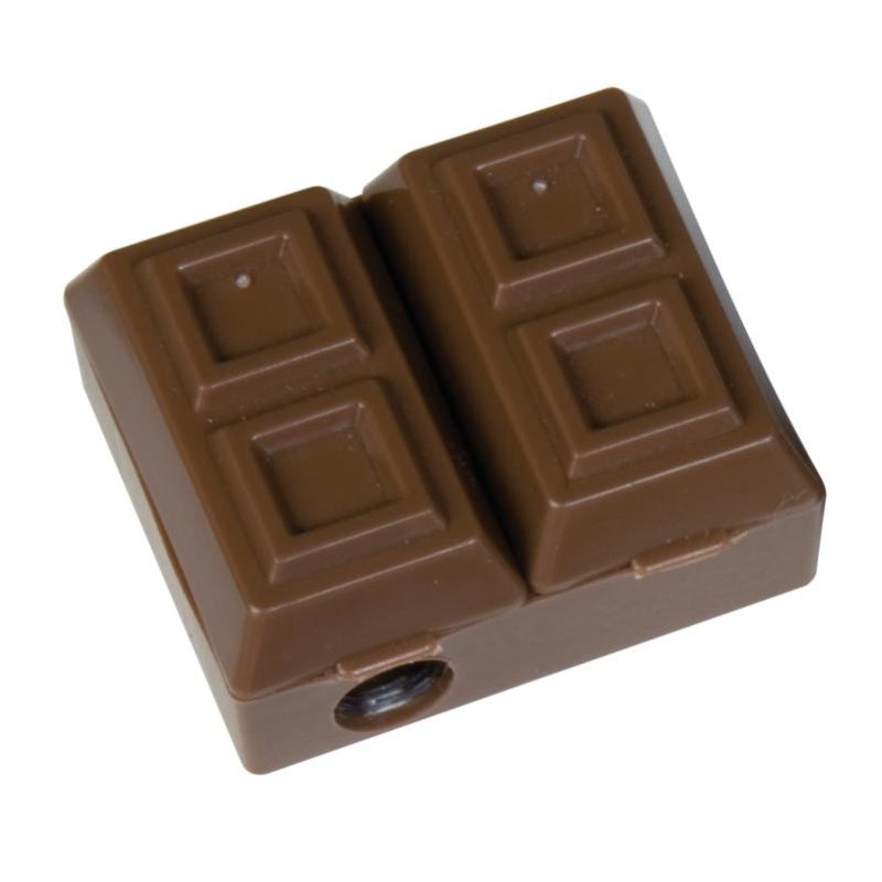 Chocolate Bar Pencil Sharpeners with Scented Erasers