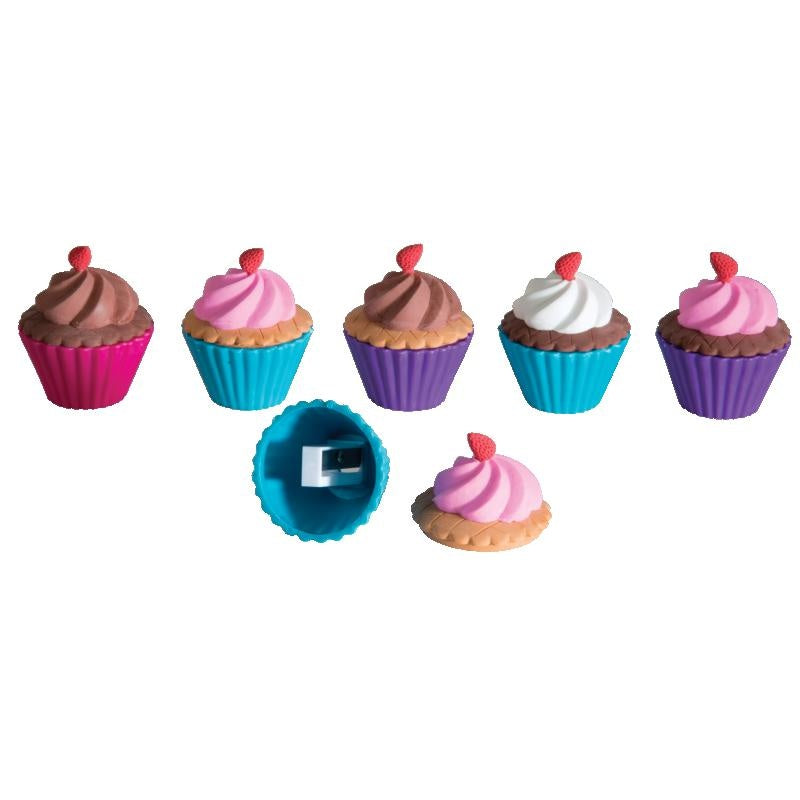 Cupcake Shoppe Scented Erasers and Sharpeners