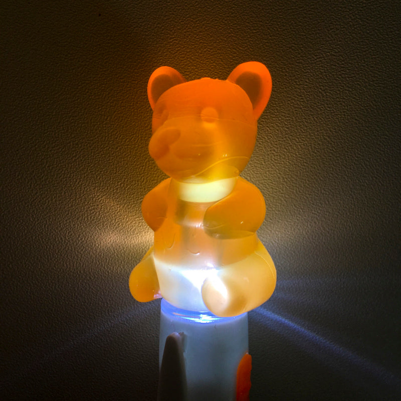 Scented Gummy Bear Light-Up Highlighters