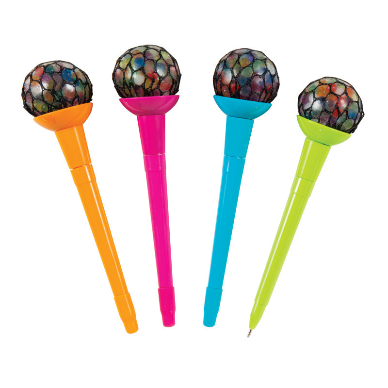 Rainbow Mesh Ball Pens