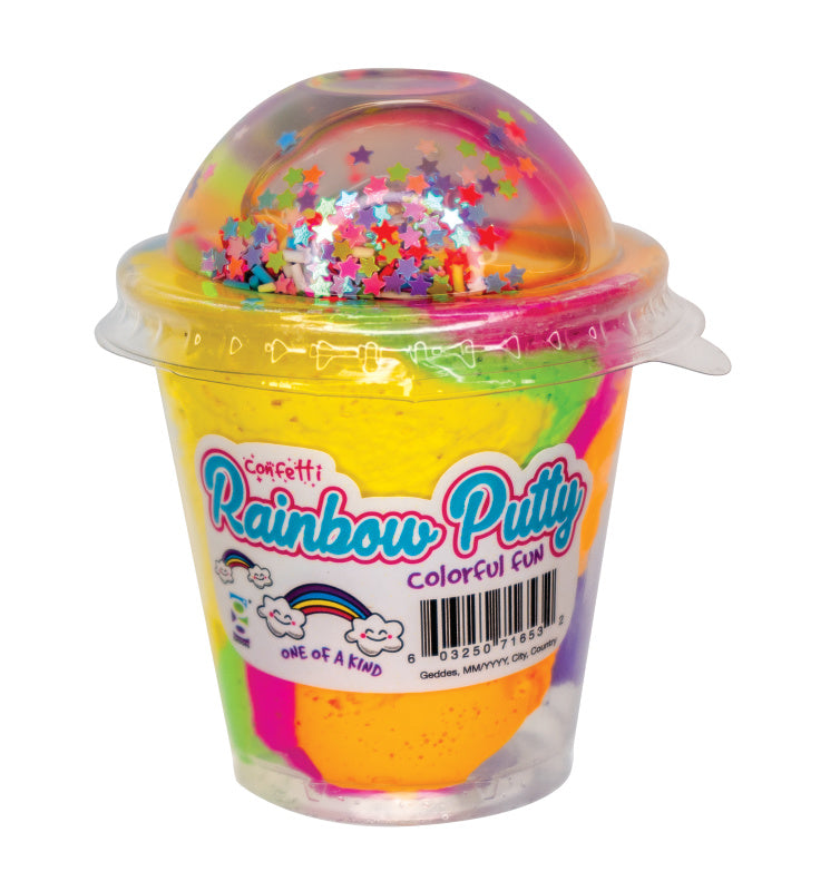 Confetti Rainbow Putty