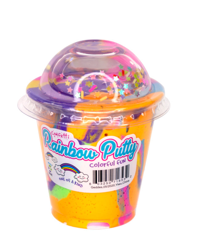 Confetti Rainbow Putty