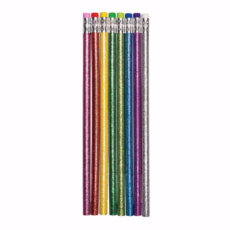Glitter Color Pencil Set F3135-1RBED - FOLUCK-Novelty toys