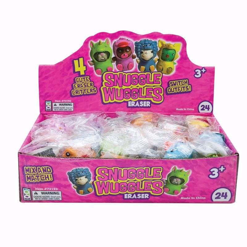 Snuggle Wuggles Erasers